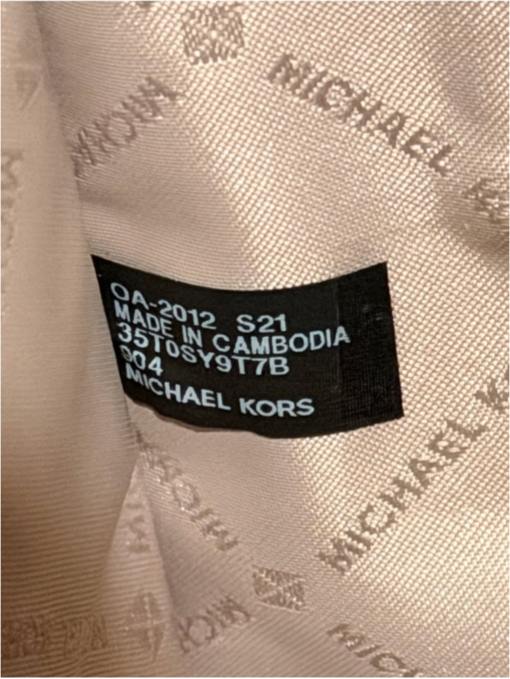 Michael Kors Large North South Tote - Picture 8 of 9